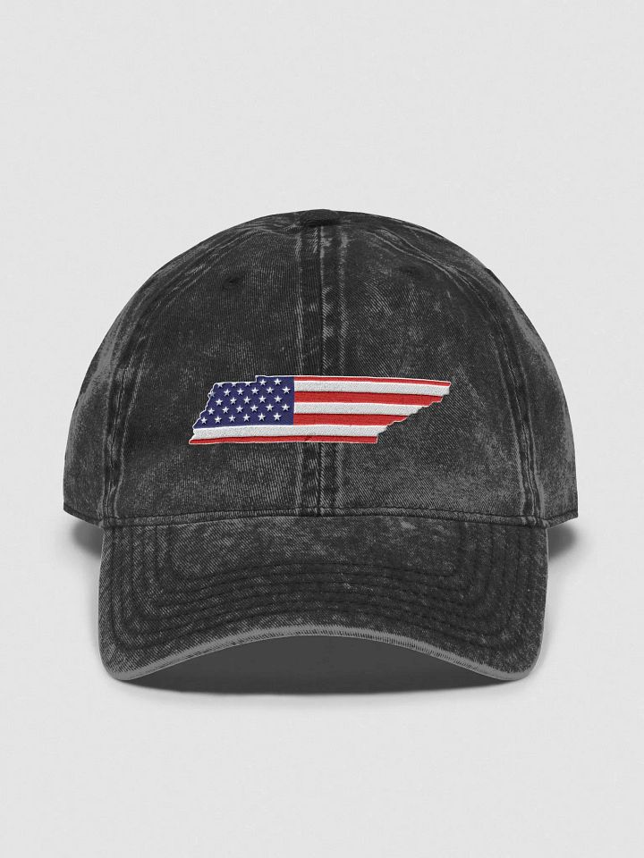 American Flag Tennessee State Vintage Hat product image (1)