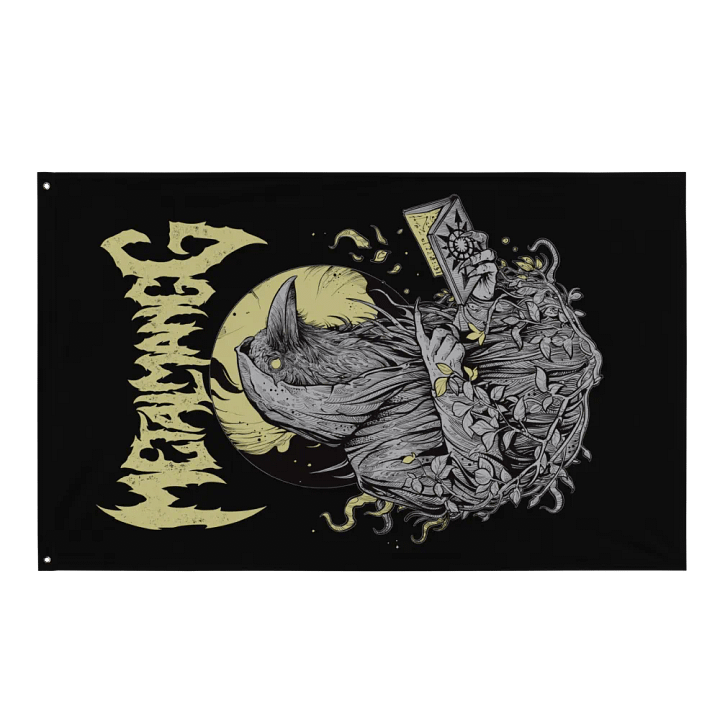 Raven Priest Flag product image (1)