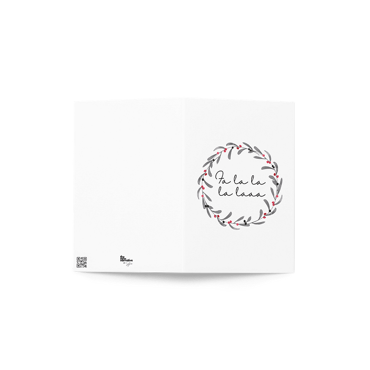 Fa La La Holiday Greeting Card product image (3)