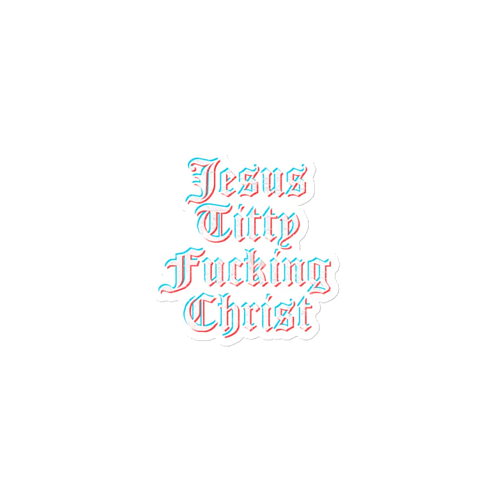 Synisisms Collection - Jesus TF Christ Magnet product image (1)