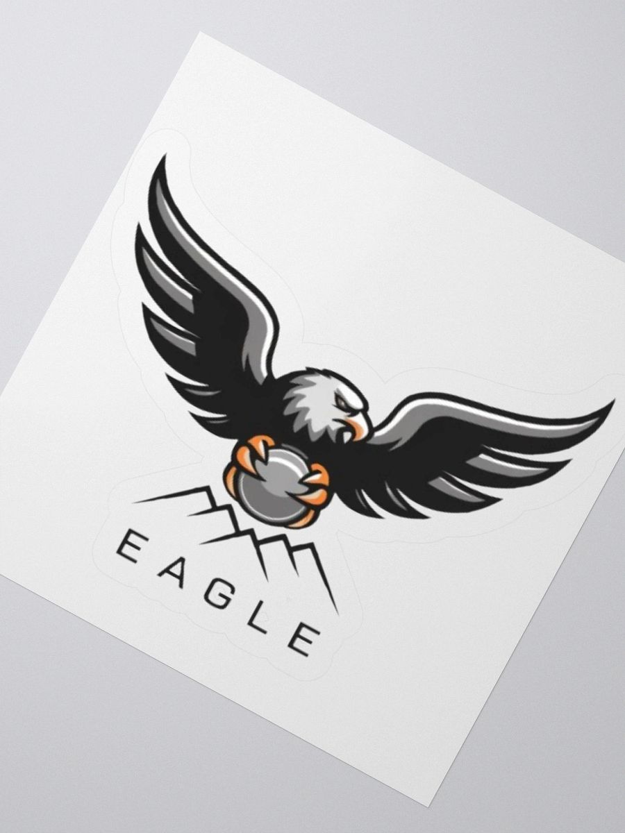 Majestic Eagle Vinyl Sticker - Nature-Inspired Design product image (6)