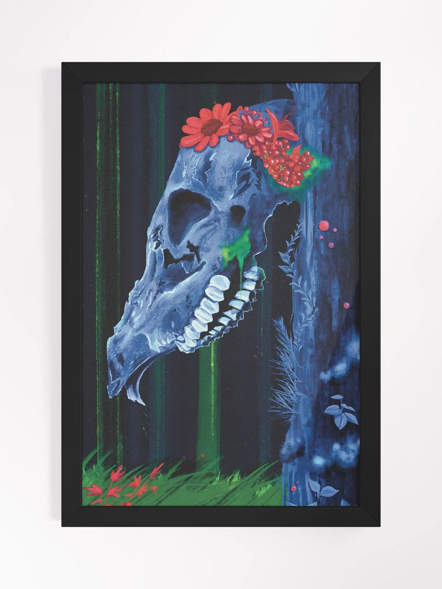 Carved by the Garden Cover Framed product image (1)