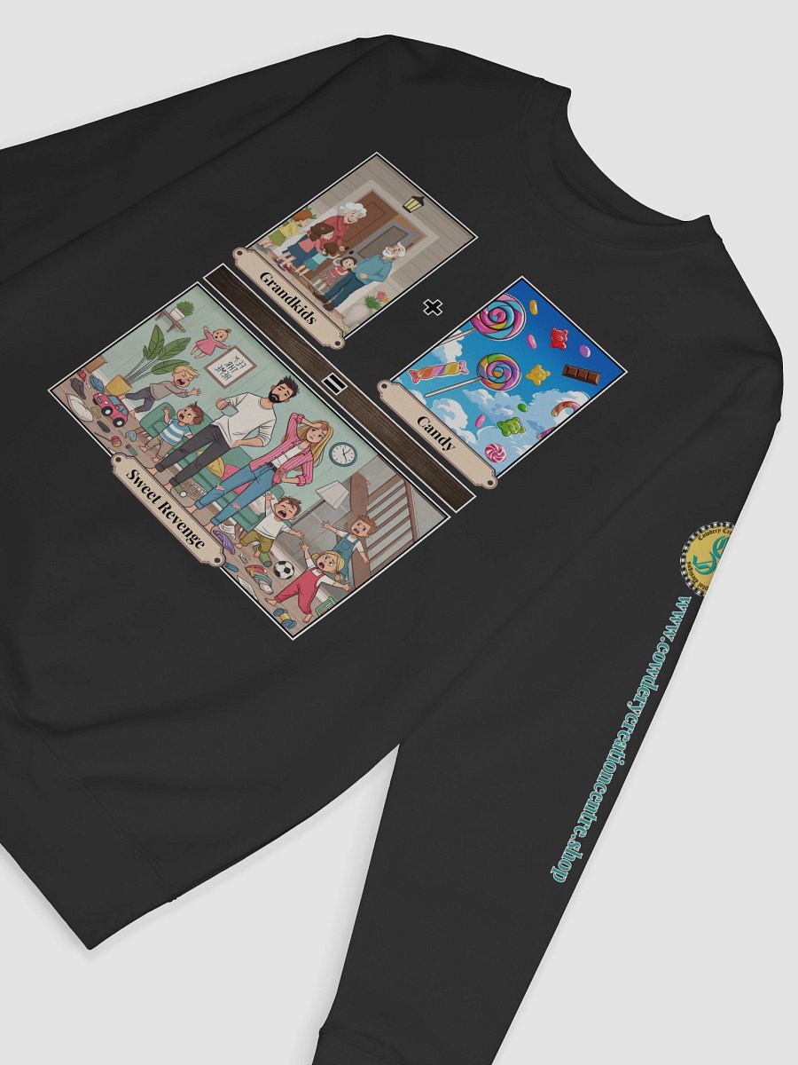 Grandkids + Candy = Sweet Revenge (Both) Cotton Heritage Premium Sweatshirt product image (6)