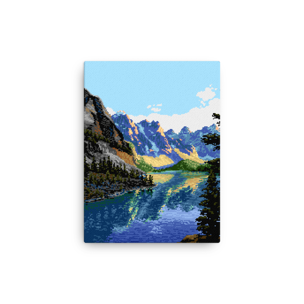 Mountain Lake Slim Canvas product image (4)