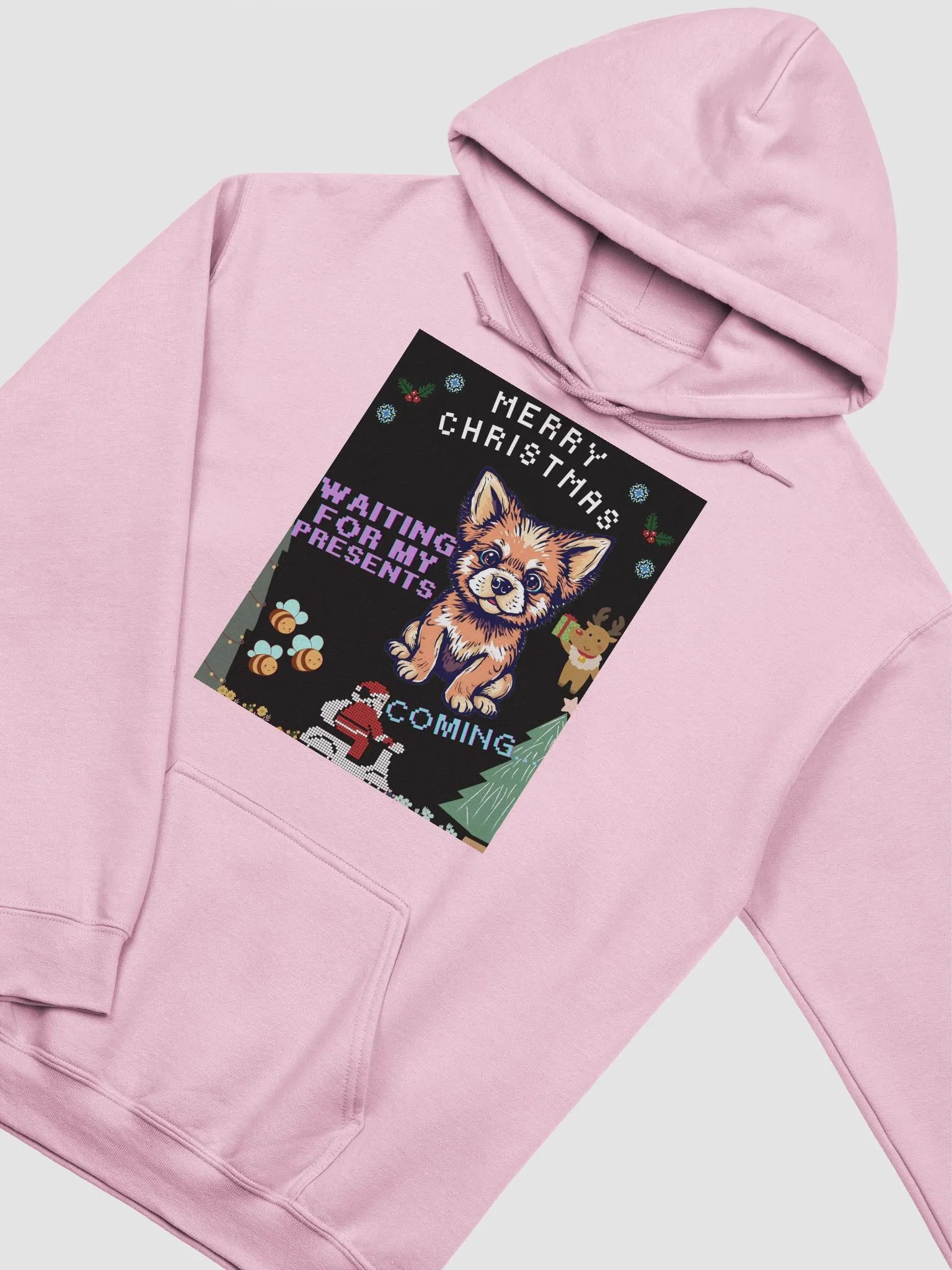 Merry Christmas Doggie Hoodie product image (65)