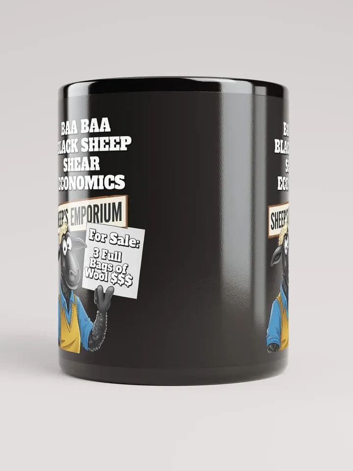 Baa Baa Black Sheep - The Entrepreneur - Funny Black Coffee Mug product image (1)