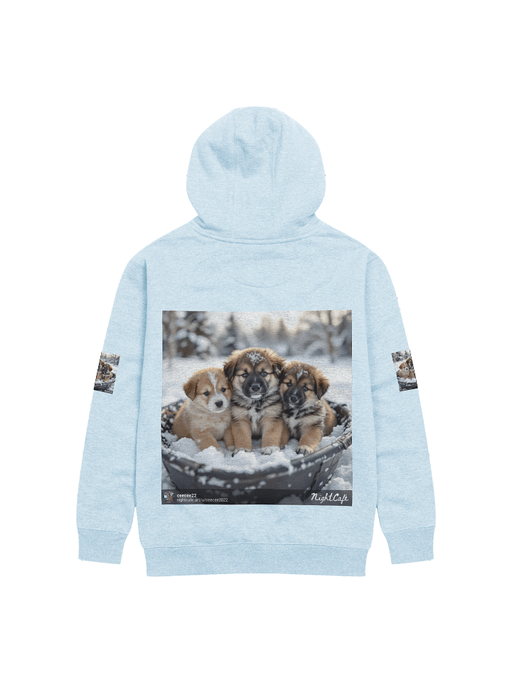 Snowy Paws Unisex Hoodie product image (2)