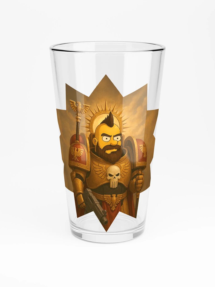 God Emperor JT Savage III Shaker Pint Glass product image (3)