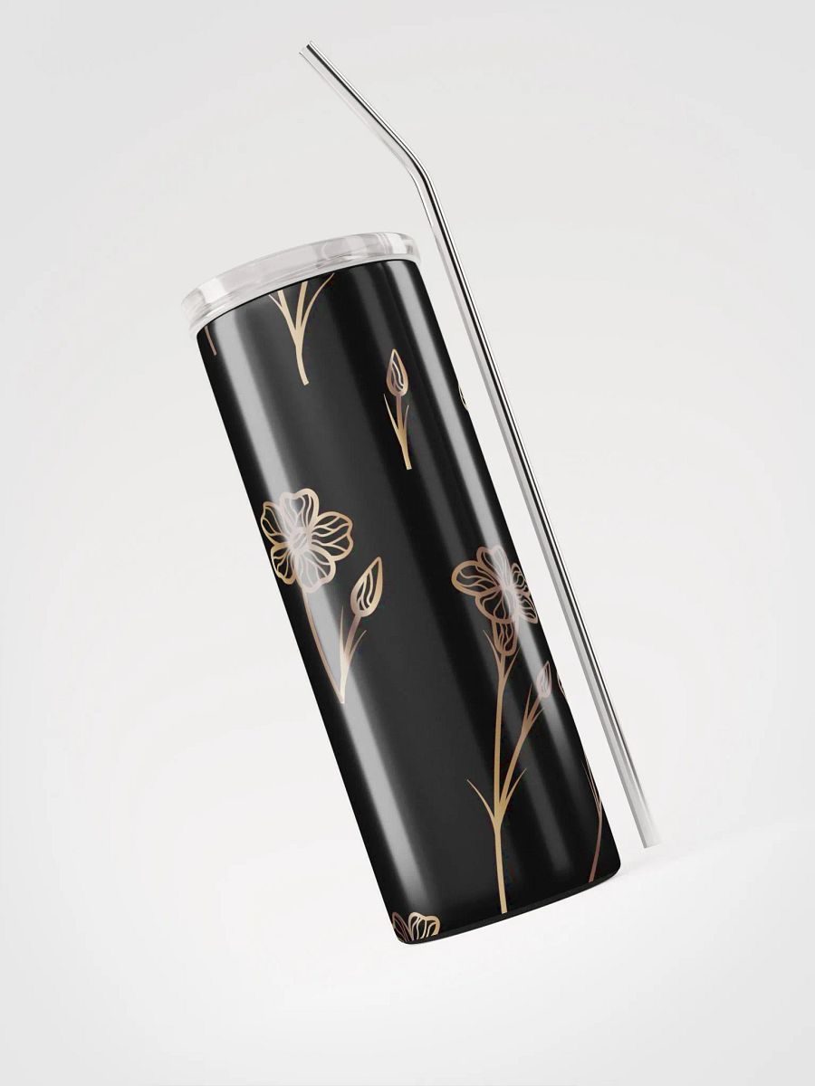 20 0z Stainless Steel insulated Tumbler with reusable Straw, leak proof cup lid, Portable Tumbler Mug Flasks product image (3)