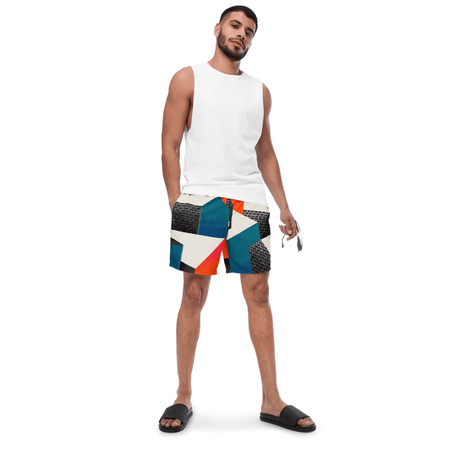 Urban Geometry All-Over Swim Trunks product image (10)
