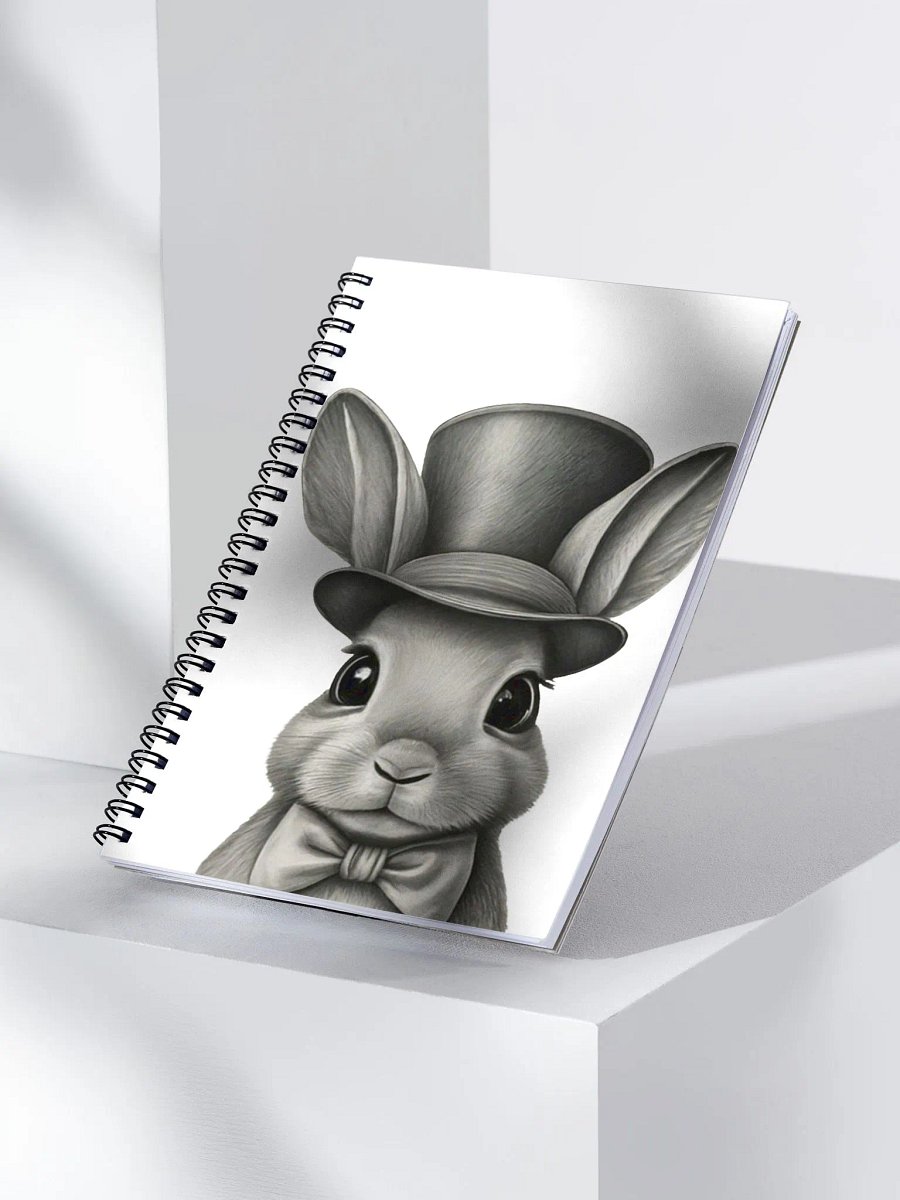 Bunny with Top Hat - Notebook product image (3)