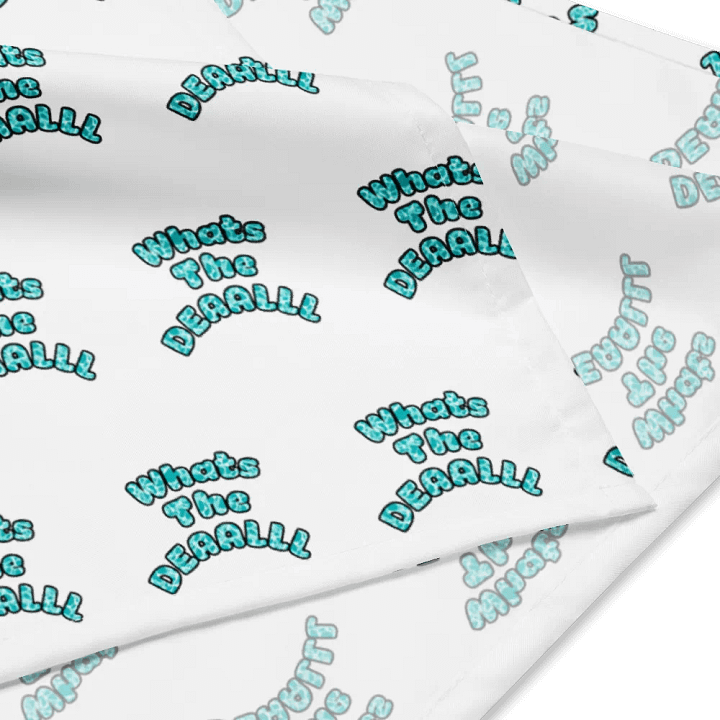 Whats the Deal Bandana product image (4)