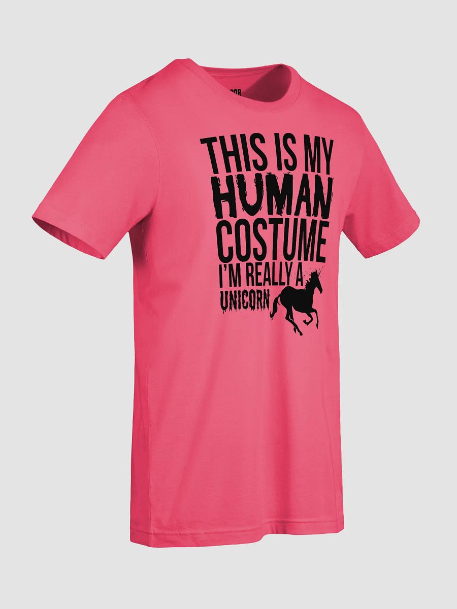 This Is My Human Costume I'm Really A Unicorn Funny Halloween T-Shirt product image (43)