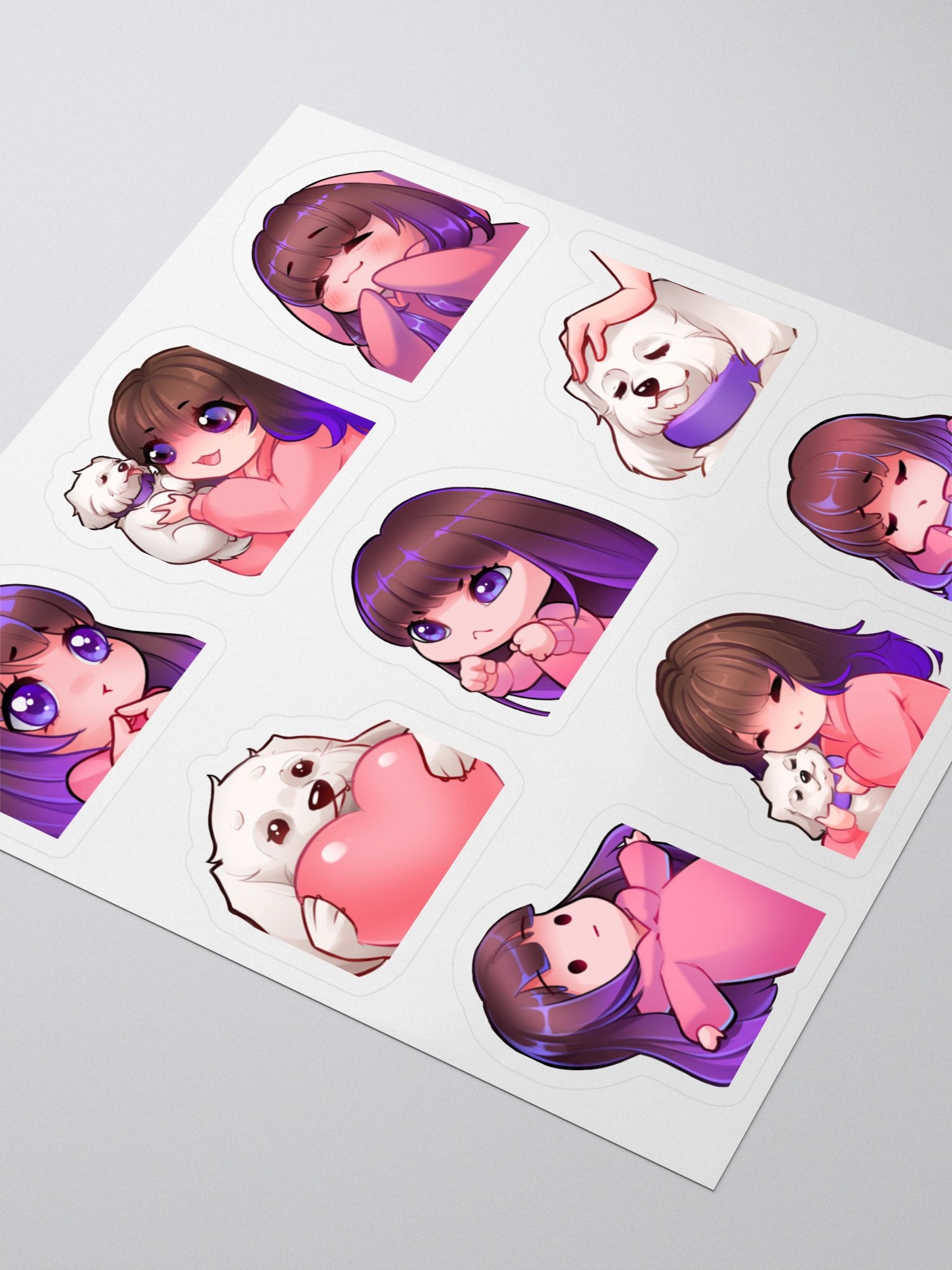 Angel n Alaska sticker sheet product image (3)