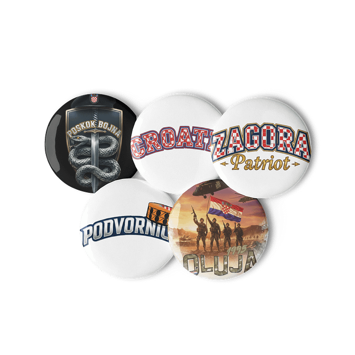 Patriot Pin Button Set product image (3)