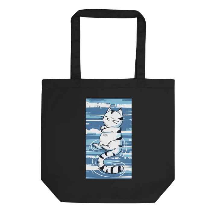 Playful Cat Vibes - Econscious Eco-Friendly Tote Bag product image (1)