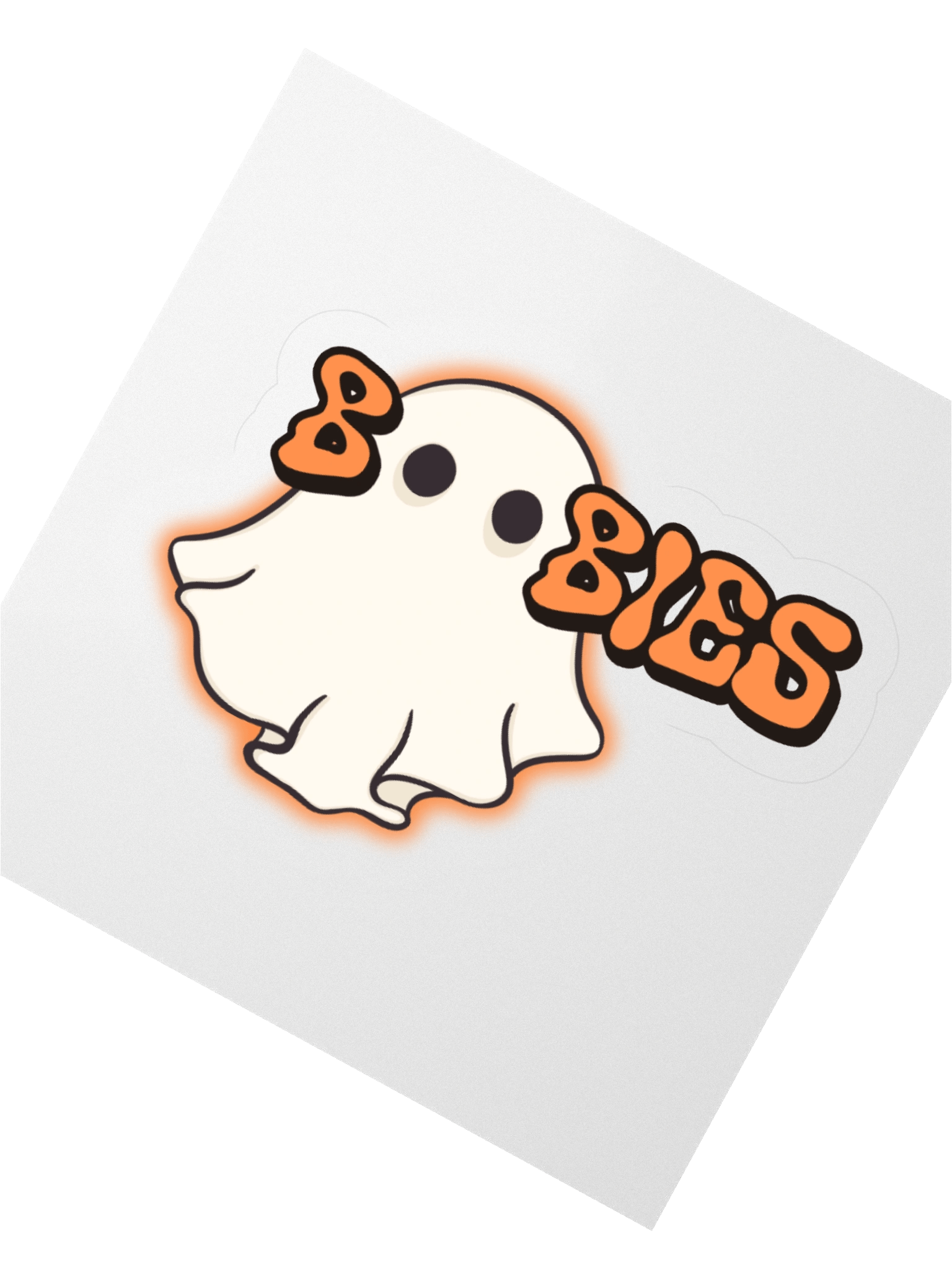 BOObies Sticker - Orange product image (4)