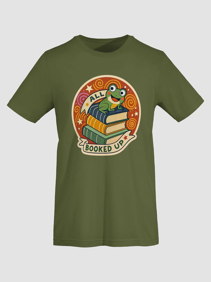 All Booked Up Frog T-Shirt product image (49)