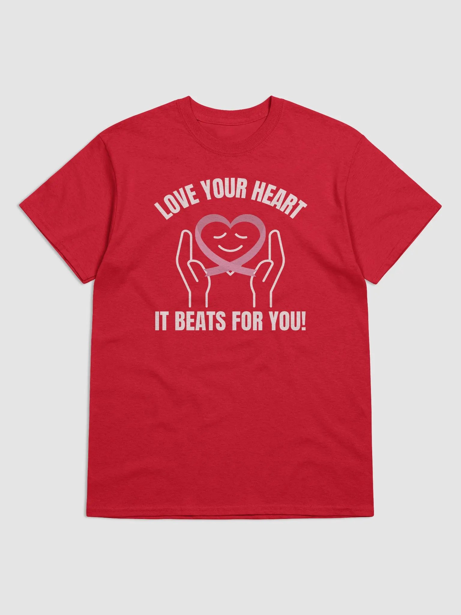 Love Your Heart T-Shirt | Heart Disease Awareness product image (7)