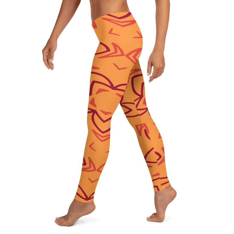 Retro Floral Fusion All-Over Leggings product image (10)