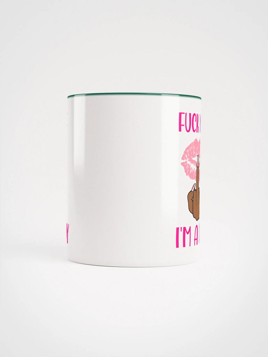 Fuck Off I'm A Lady (Darker Skin Tone Variation) Accent Mug product image (31)