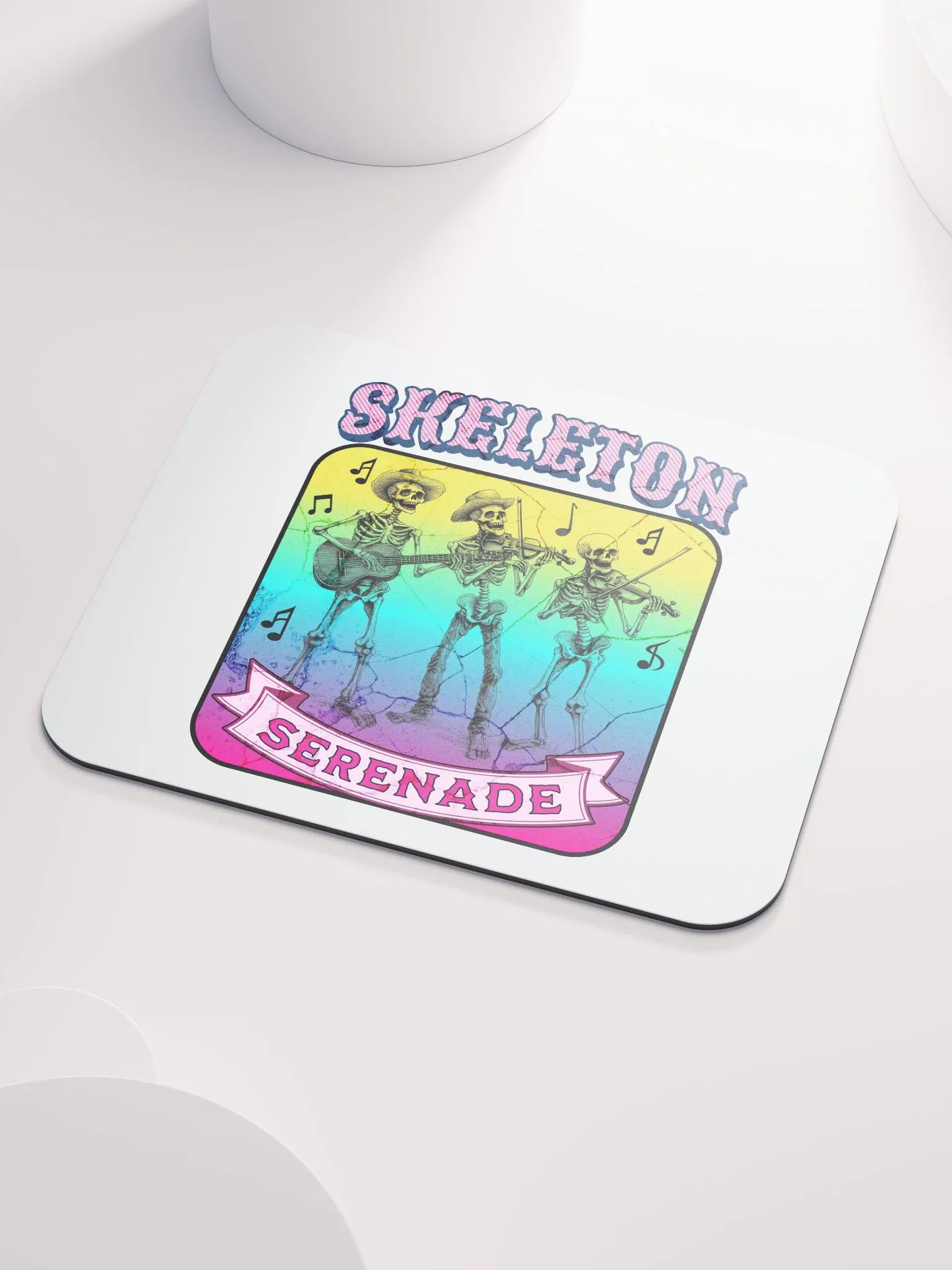 Skeleton Serenade Mouse Pad product image (3)