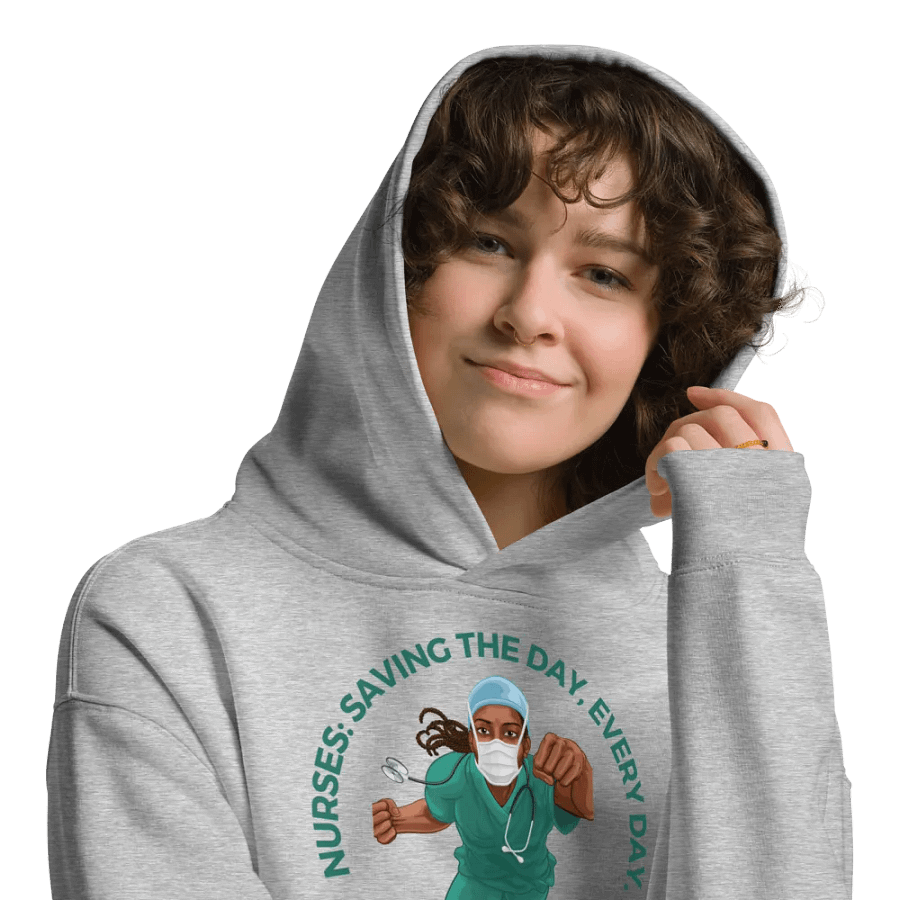 Nurse Superhero Appreciation Oversized Hoodie product image (9)