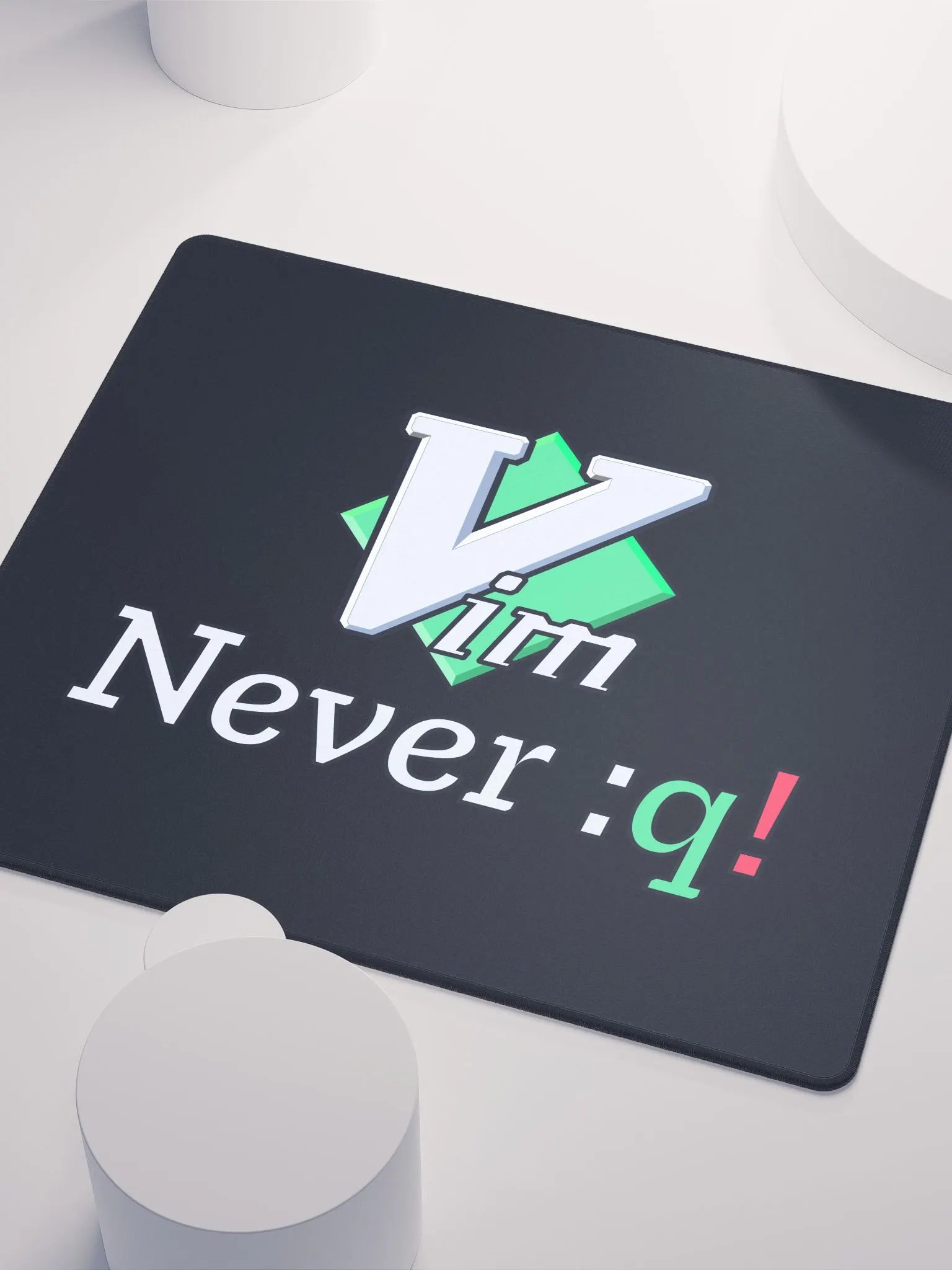 Never quit mouse pad product image (3)