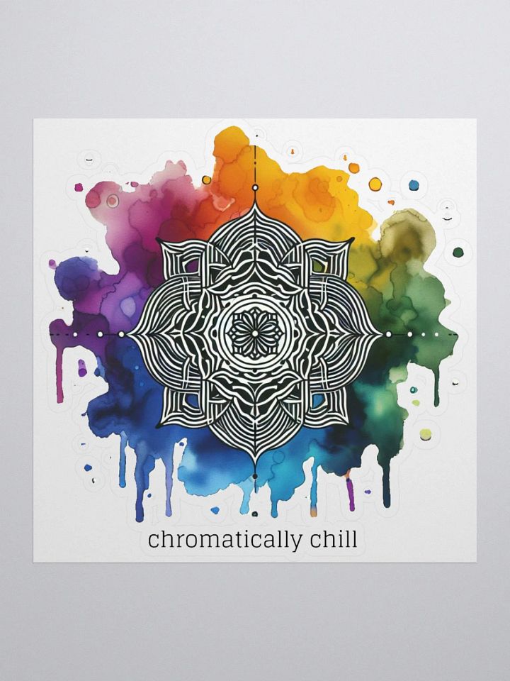 ‘Chromatically Chill’ Sticker product image (1)
