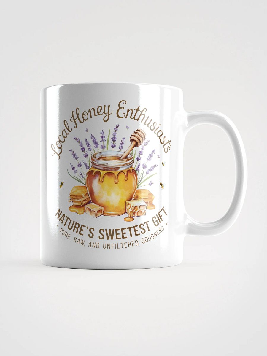 Local Honey Enthusiasts White Glossy Mug product image (1)