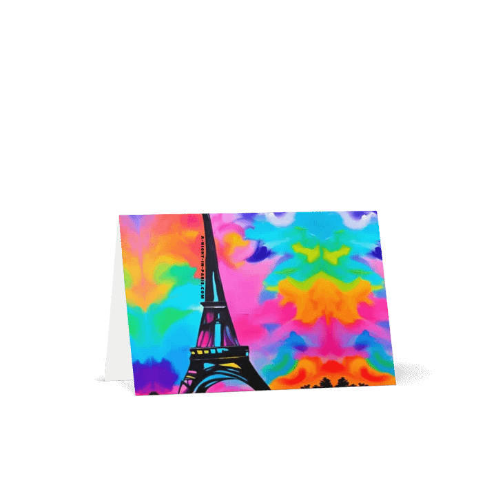 EIFFEL PARIS • GREETING CARD & ENVELOPE product image (1)