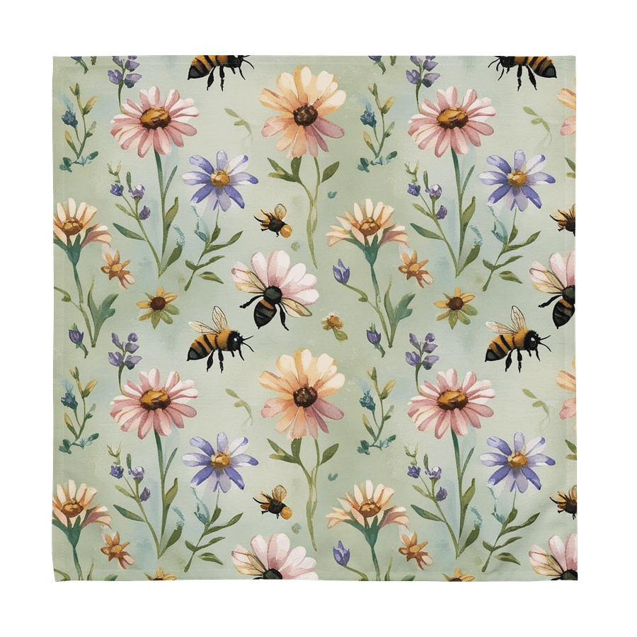 Blossom & Buzz Cloth Napkin Set product image (4)