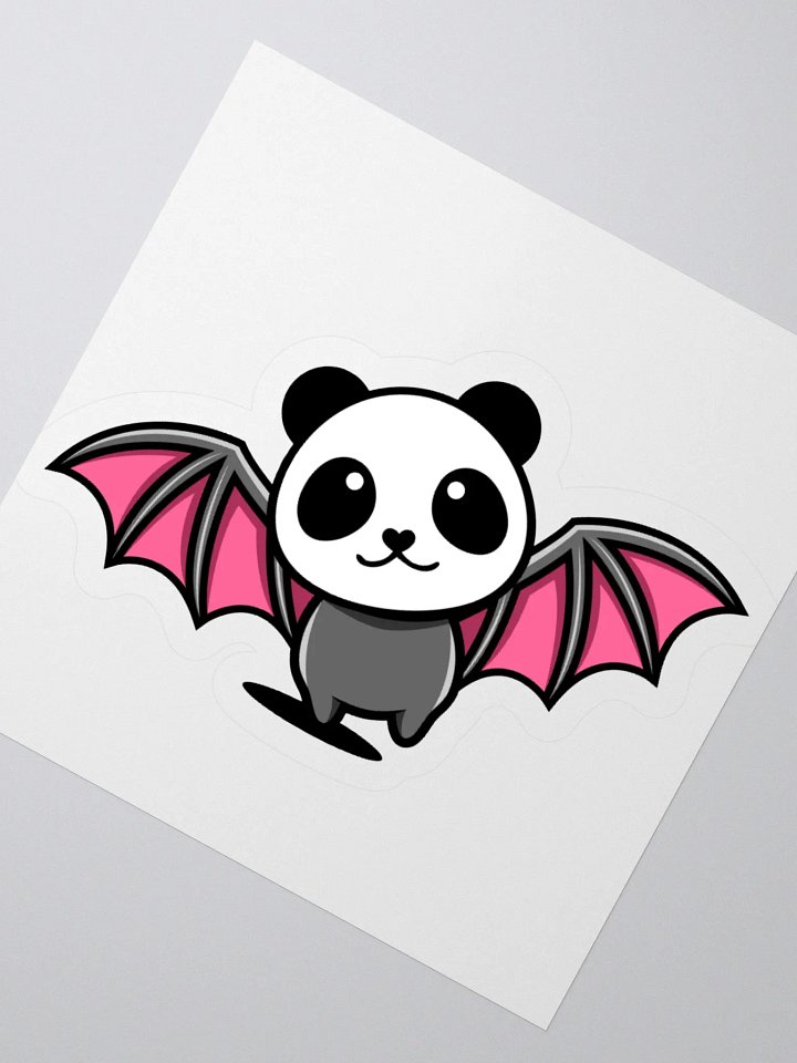 Panda Bat Sticker product image (5)
