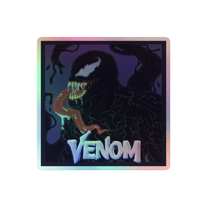 Venom Pixel-Art Sticker product image (2)