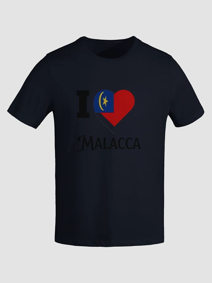 Women's Supersoft Relaxed-fit T-Shirt Love Malacca Heart Flag product image (1)