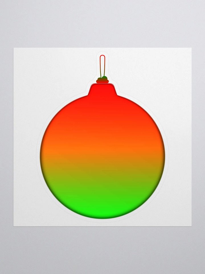 Christmas Ball Ornament Stickers product image (3)