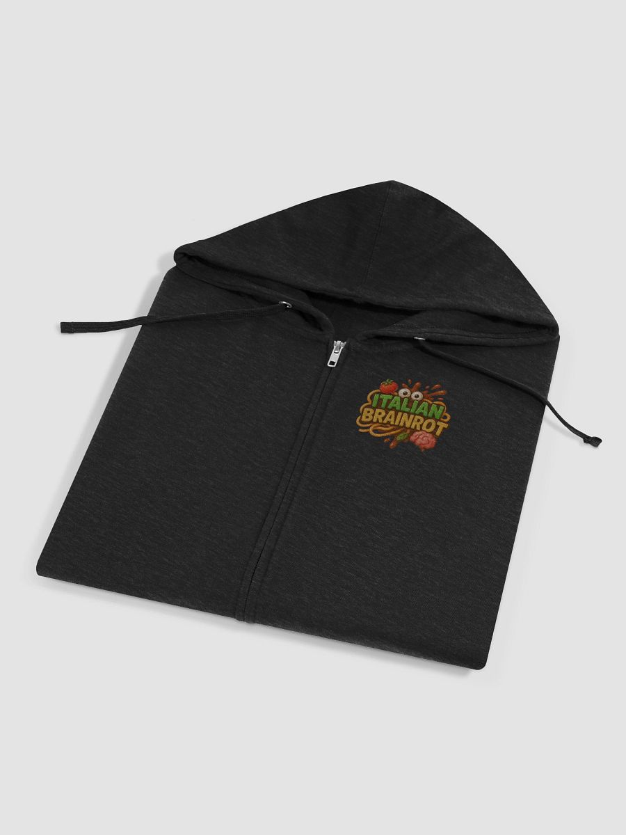 Italian Brainrot Logo Zip Up Hoodie product image (15)