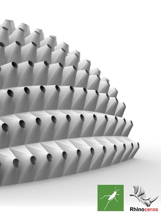 Isomerism Parametric Facade Design Grasshopper Rhino Files Download product image (3)