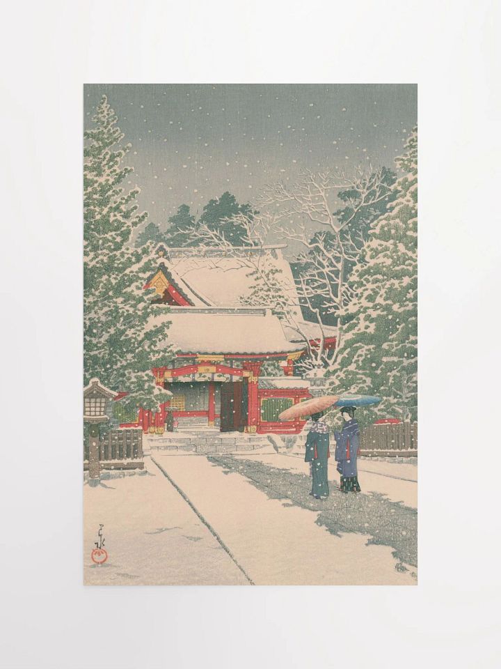 Snow at Hie Shrine - Kawase Hasui product image (1)