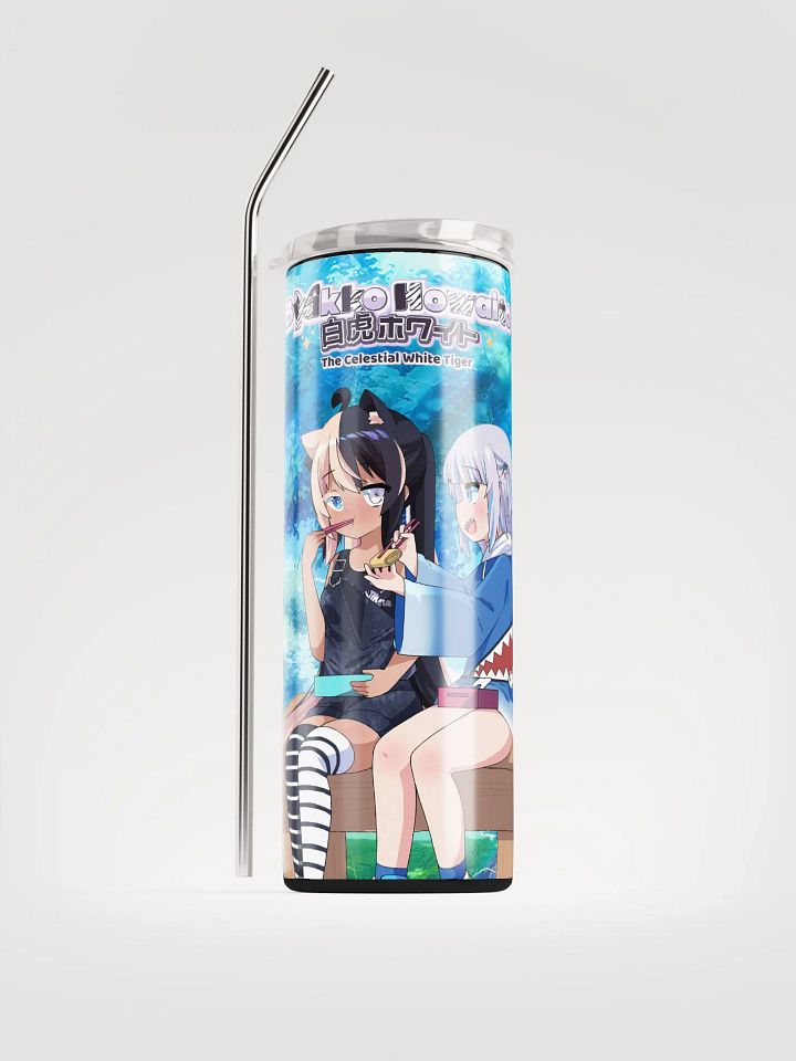 Stainless Steel Tumbler - Byakko x Gura Edition product image (2)