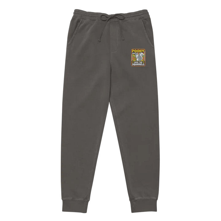 Save the Squirrels Embroidered Ultra Premium Retro Joggers product image (2)