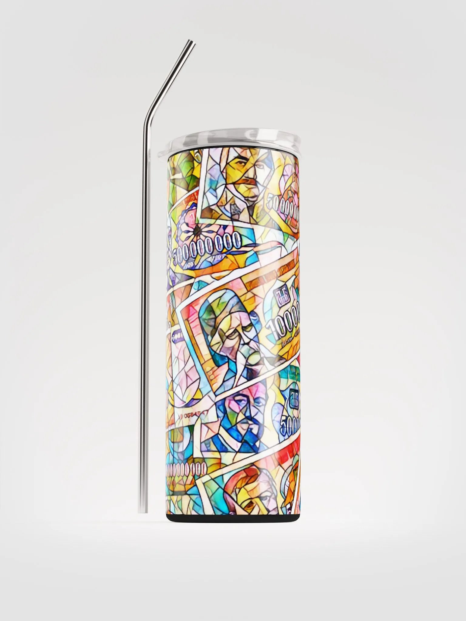 Jugoslovenski inflatorni dinar 1993 (Kolaž/mozaik) Stainless Steel Tumbler product image (1)