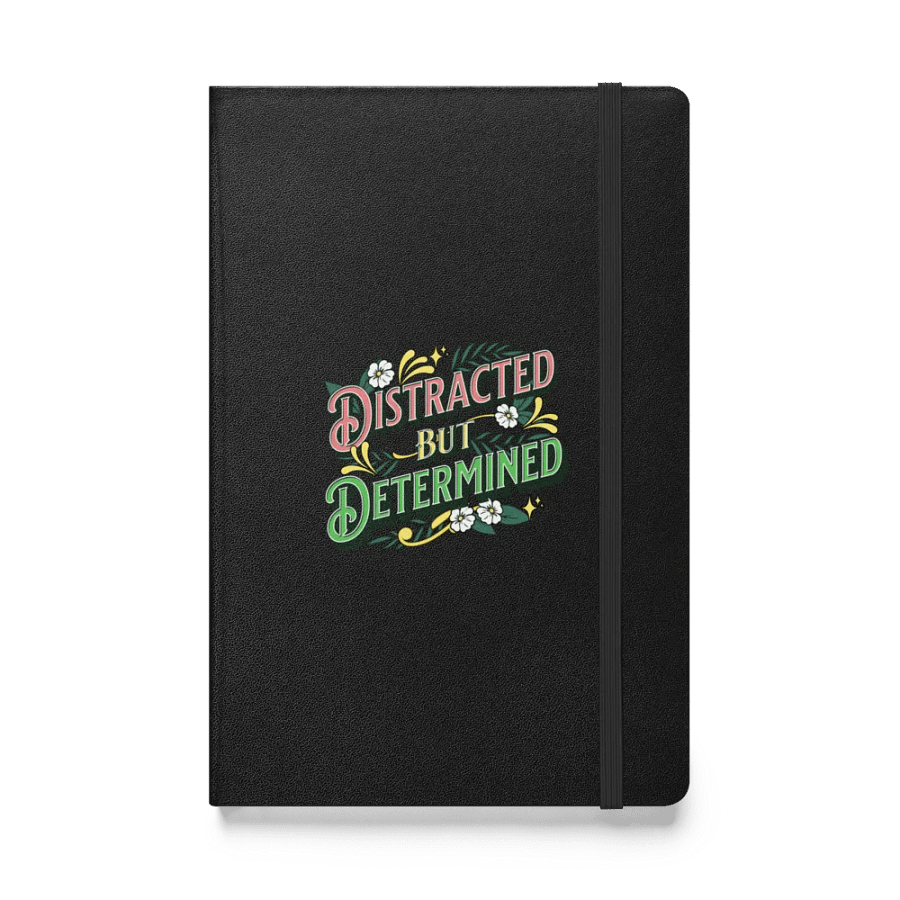 Distracted But Determined Hardcover Journal product image (1)
