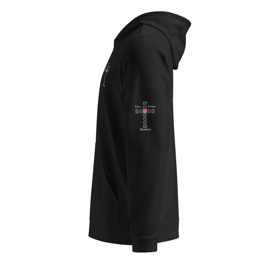 Vjera Ljubav Domovina Adidas Hoodie product image (3)