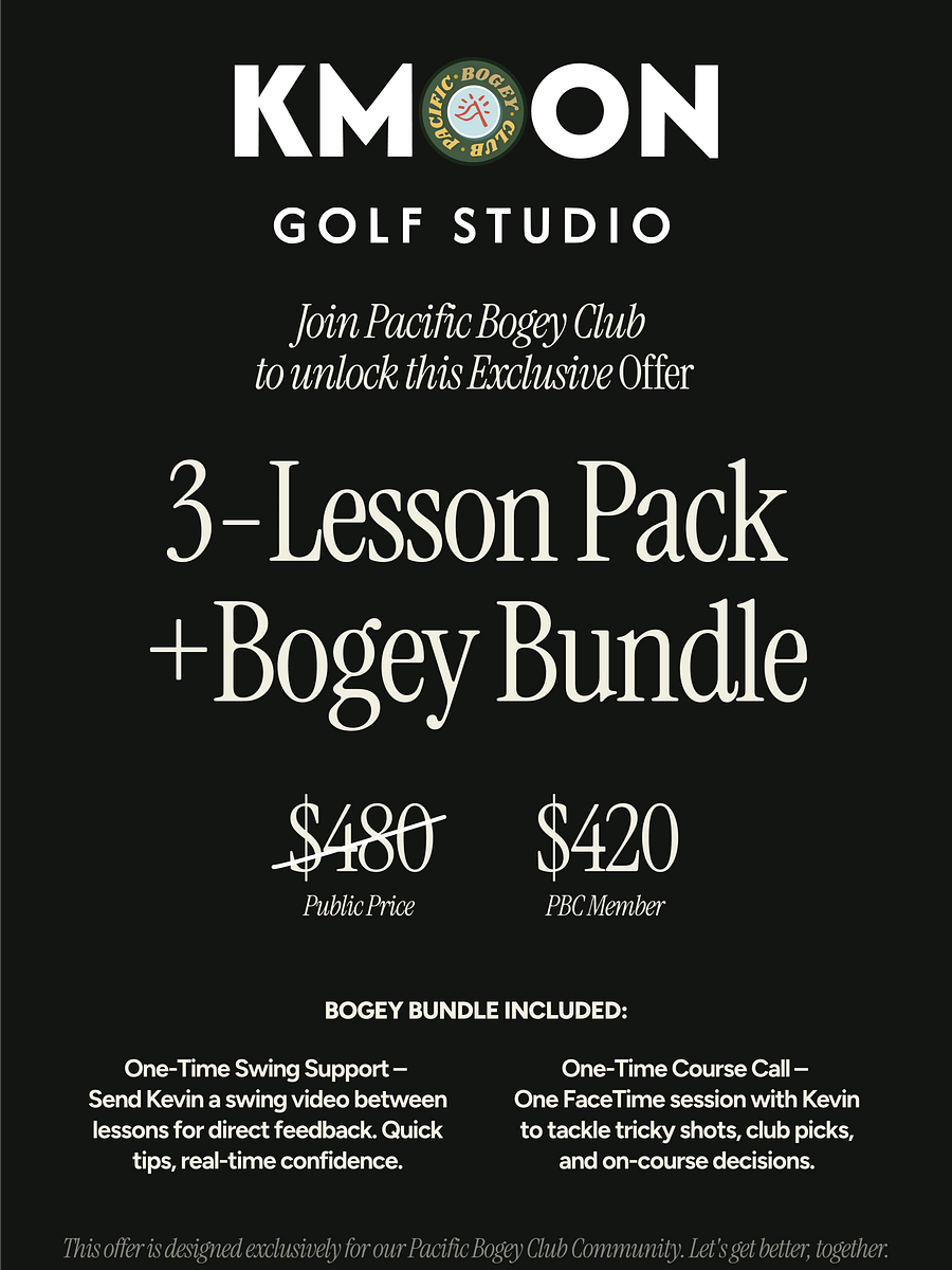 Coach Kevin Moon Lesson Package (PBC Exclusive) product image (1)