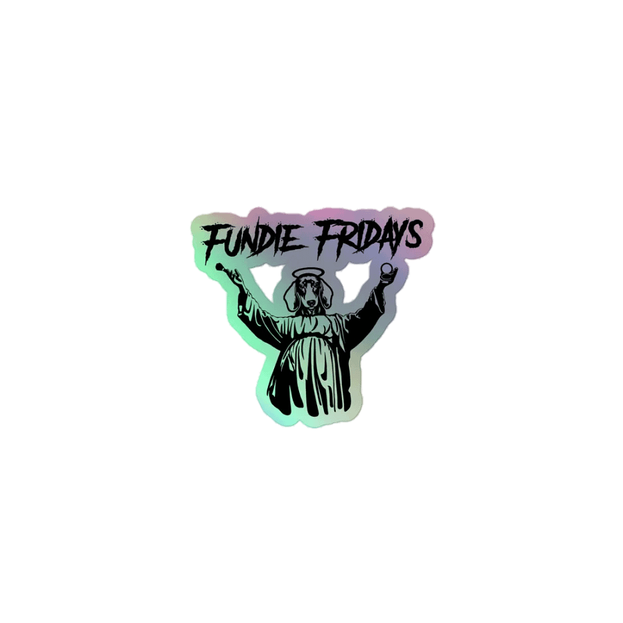 FF Classic logo sticker (holographic) product image (1)