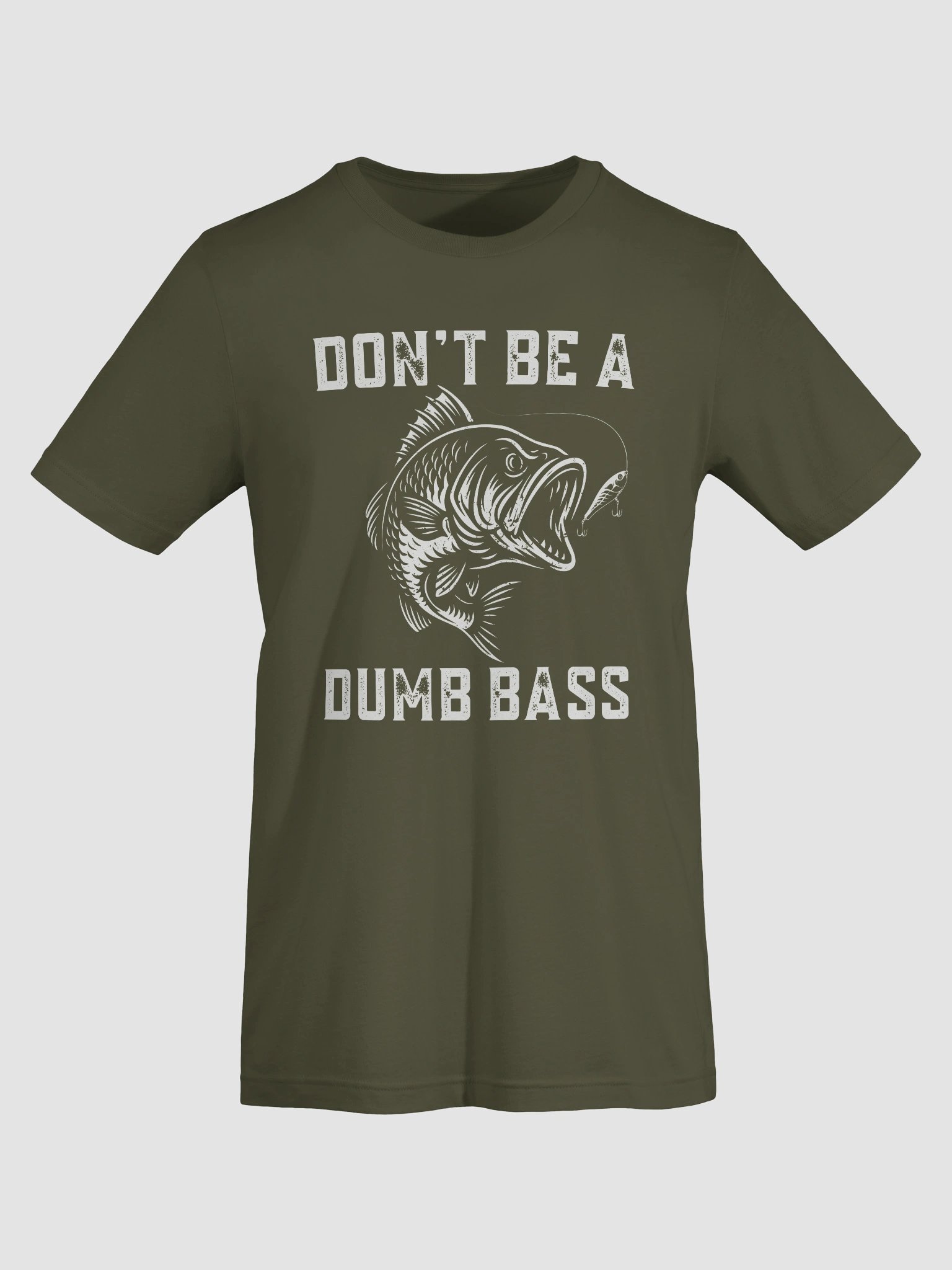 Funny Fishing Dad Shirt – Don’t Be a Dumb Bass T-Shirt product image (3)