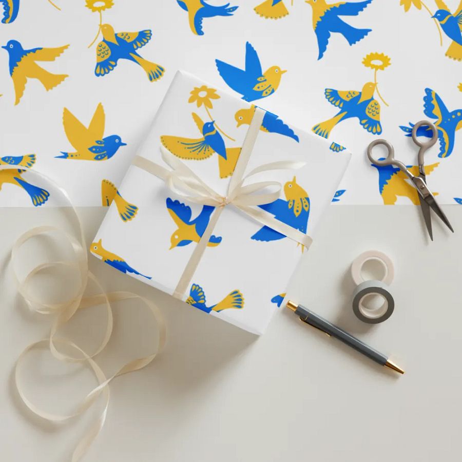Harmony of Birds Wrapping Paper Set product image (12)