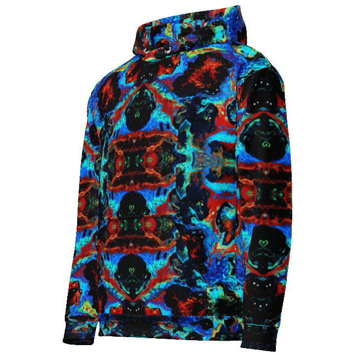 Abstract Blob: Blob Attack Hoodie product image (2)