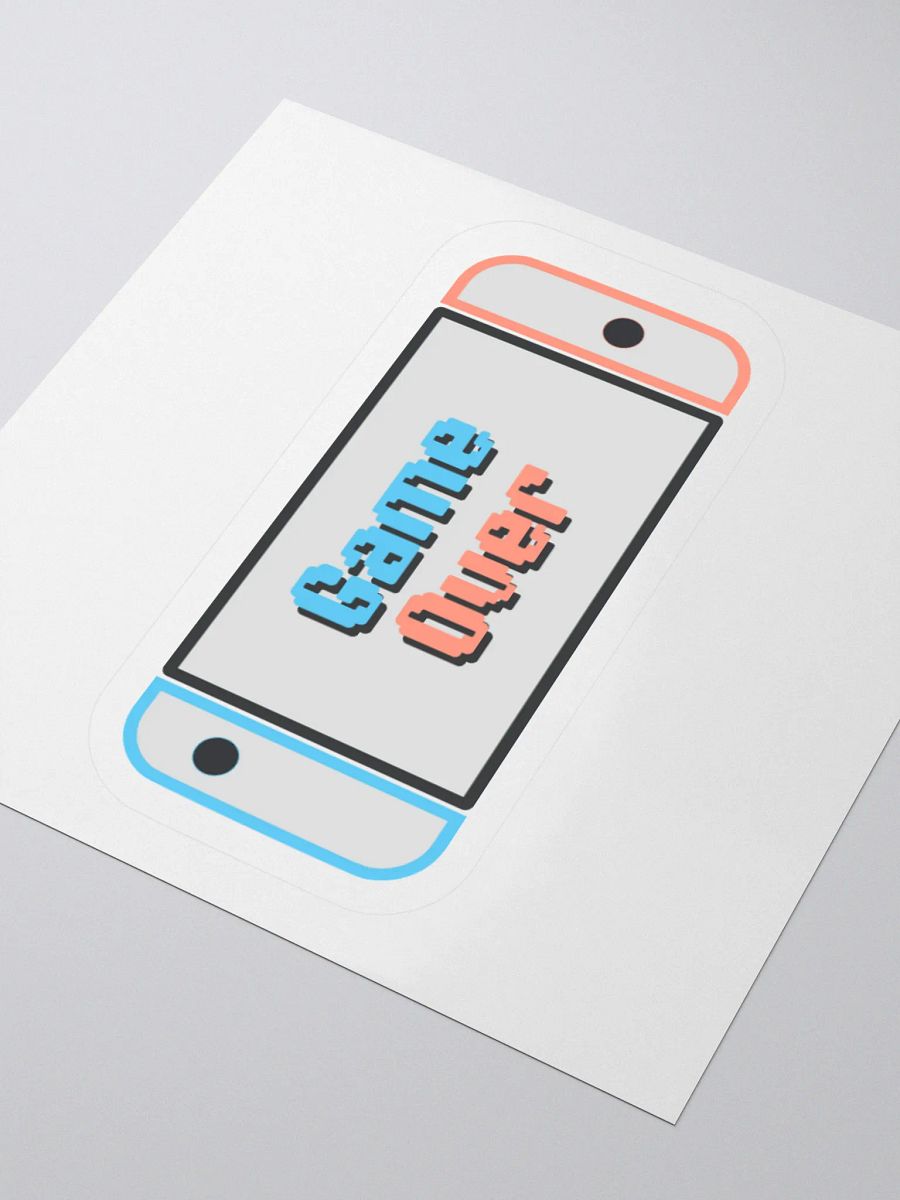 Switch 2 "Game Over" Sticker product image (7)
